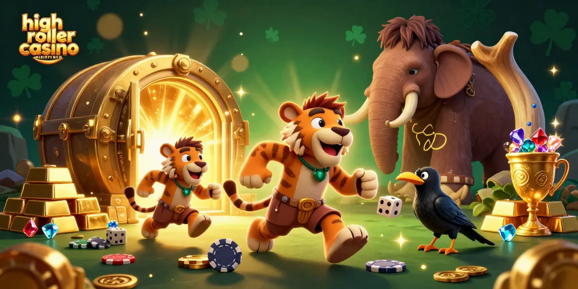 Experience the thrill of high roller casino australia with caveman duo and treasures galore!